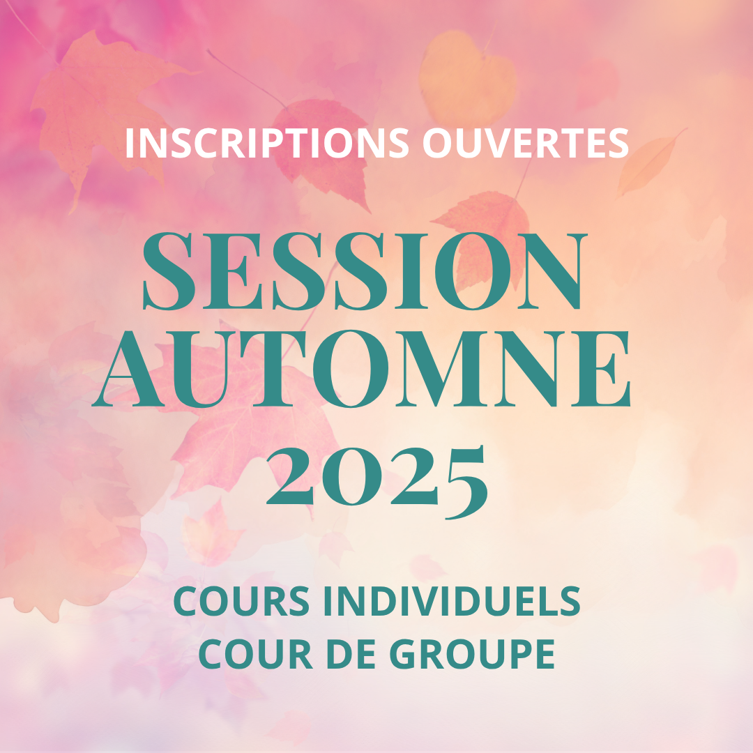 Les inscriptions pour la session d'Automne 2025 sont ouvertes